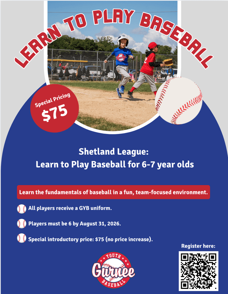 Gurnee Youth Baseball — League in Gurnee, IL