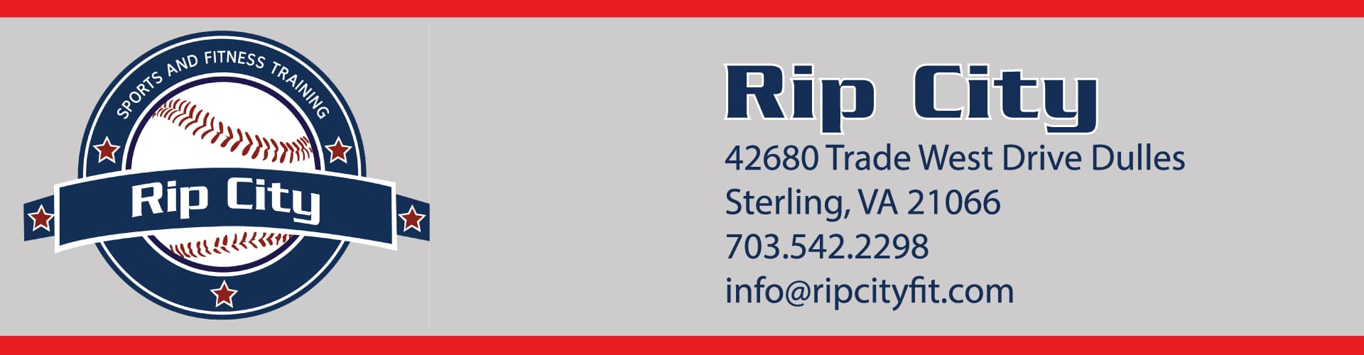 Rip City Baseball and Softball Training Center logo