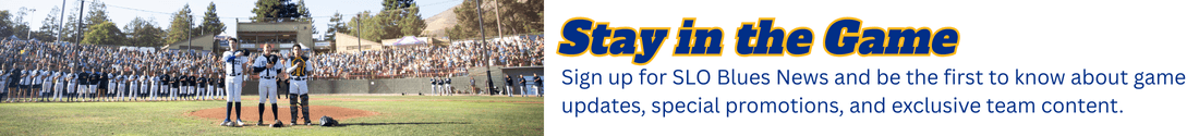 SLO Blues Baseball — Training Center in San Luis Obispo, CA