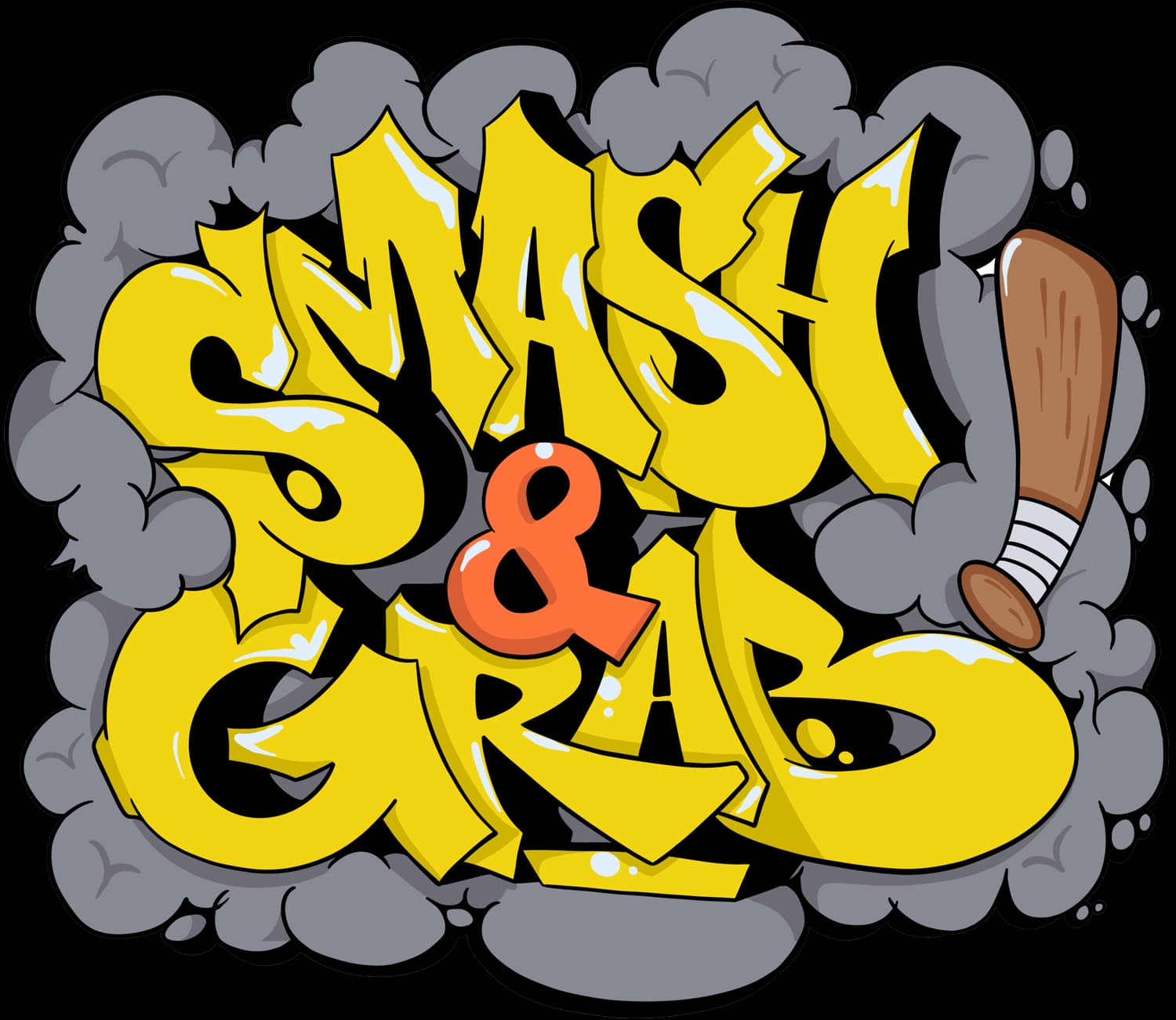 Smash & Grab (Rage Room) logo