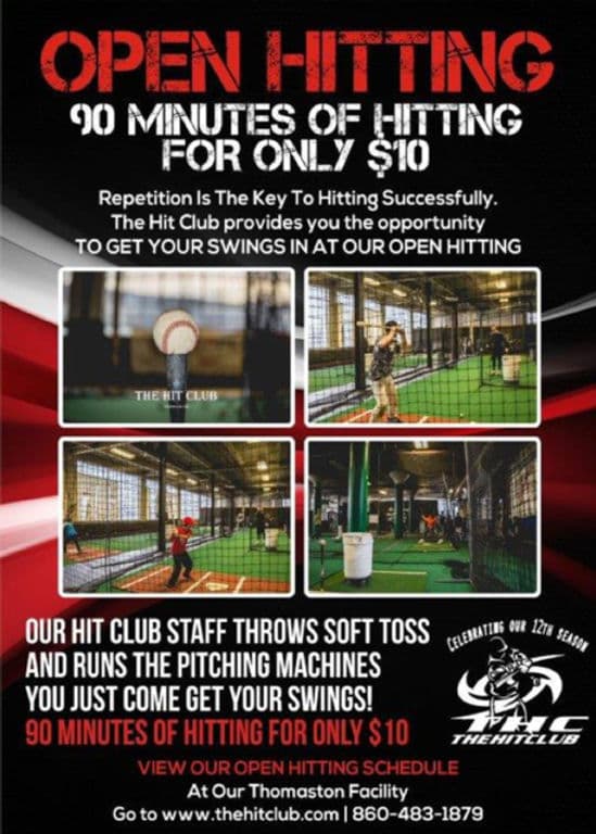 The Hit Club — Training Center in Thomaston, CT