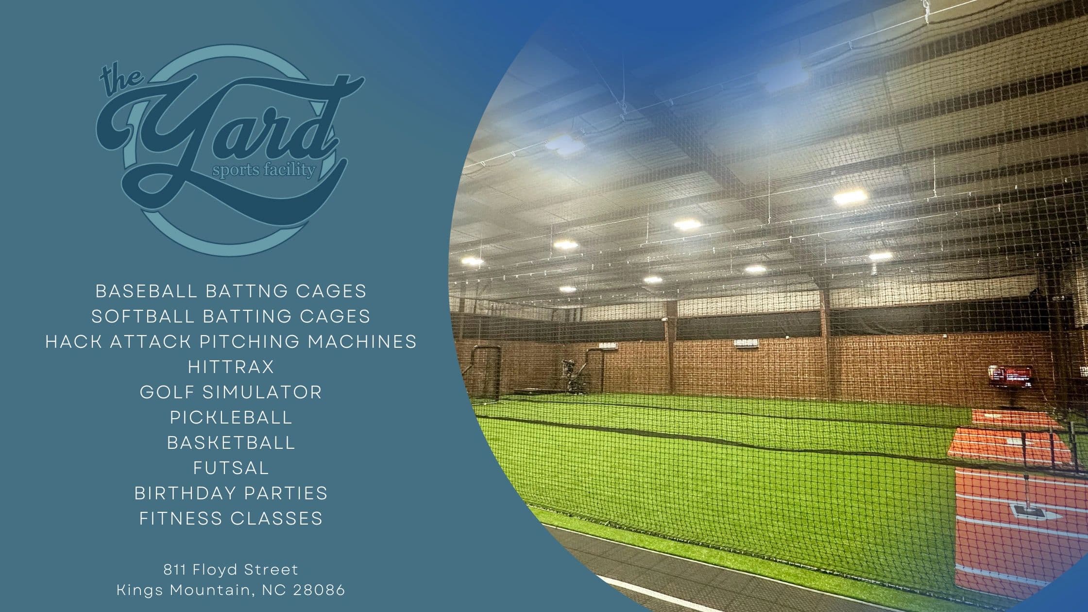 The Yard Sports Facility — Training Center in Kings Mountain, NC
