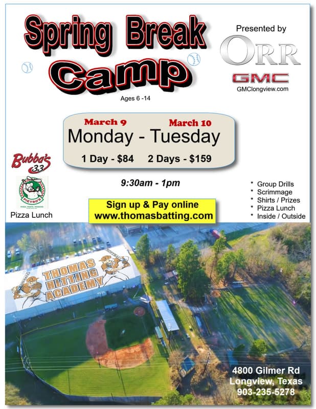 Thomas Hitting Academy — Training Center in Longview, TX
