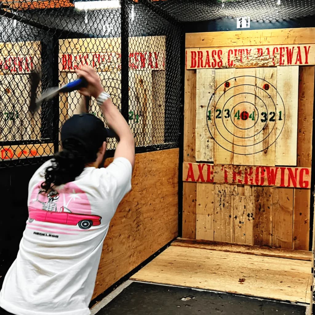 Brass City Raceway & Axe Throwing facility photo 3