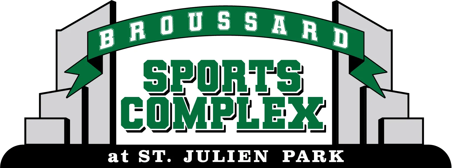Broussard Sports Complex Blue Baseball Fields logo
