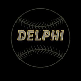 Delphi Youth Baseball logo