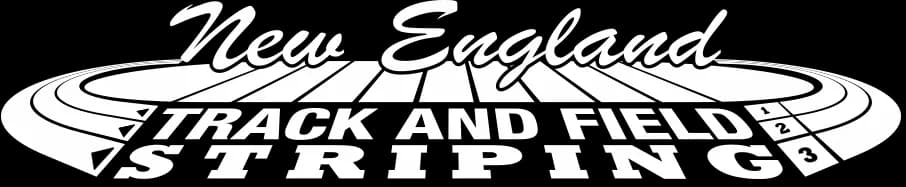 New England Track and Field Striping logo