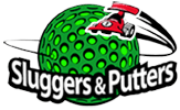 Sluggers & Putters Amusement Park logo