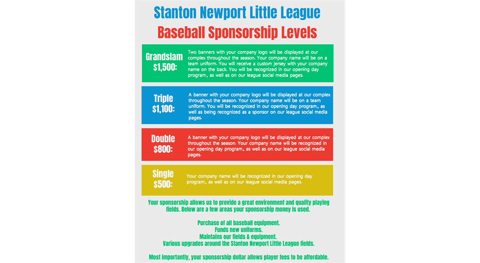 Stanton-Newport Little League facility photo 2