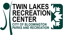 Twin Lakes Recreation Center–City of Bloomington logo