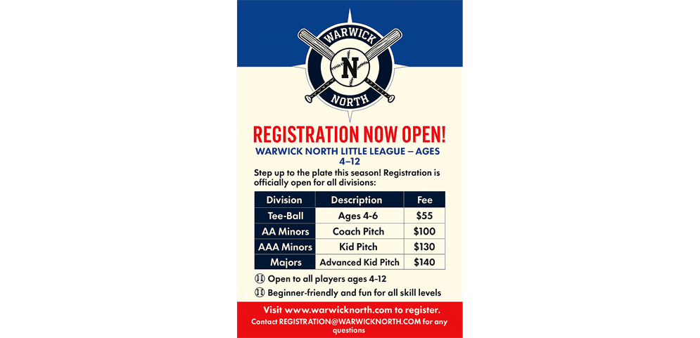 Warwick North Little League Baseball facility photo 2